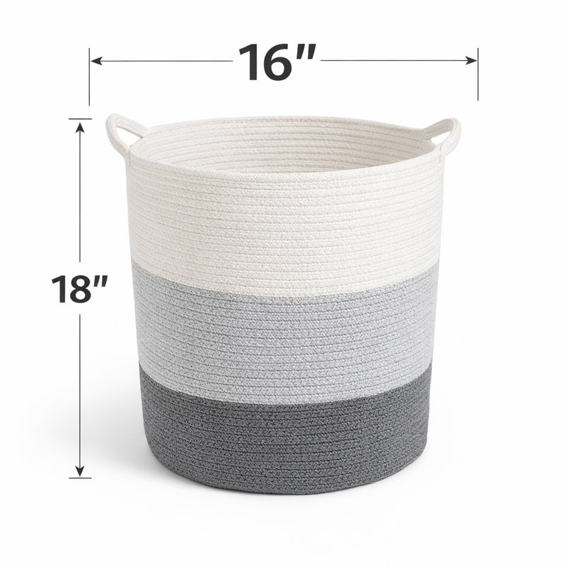 Panier en coton