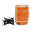 Distributeur de boissons vertical 7,93 gallons avec seau à vin avec base et robinet-423541189