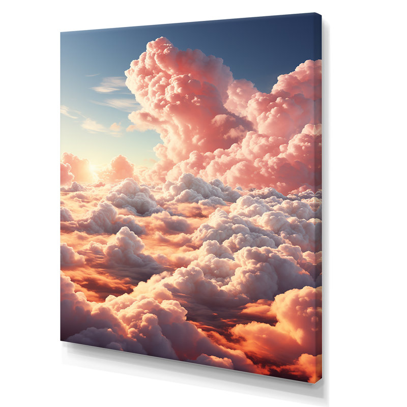 Toile panoramique Horizon IV - ciel, art mural, Toile tendue, H 20 po x l 12 po x P 1 po