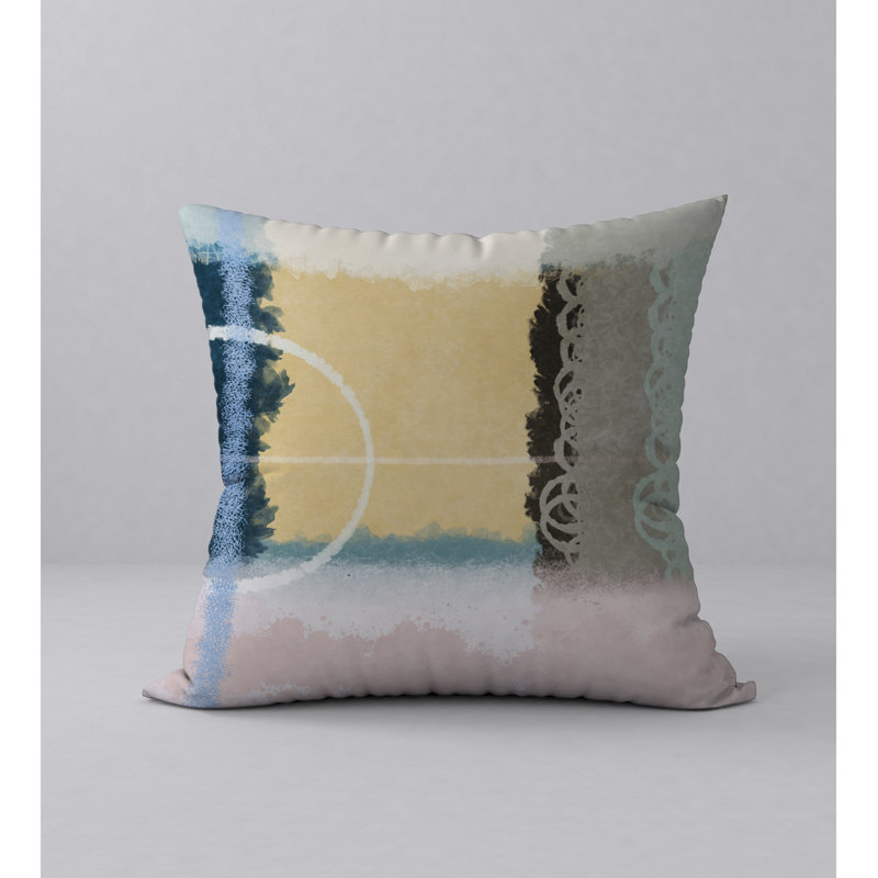 Reversible Throw Pillow, 18" x 18"