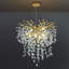 Luminaire suspendu en cristal 9 lumières-481689168