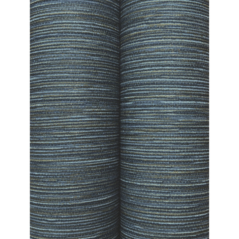 Papier peint imitation oasis bleu foncé Oasis, Bleu très foncé