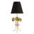 Brass Flower Table Lamp