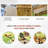40" x 16" x 12"  Raised Garden Bed with Drainage Holes, Natural-31551645