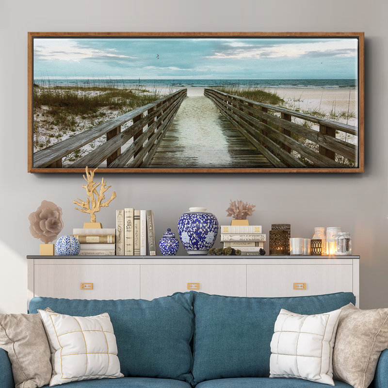 Happy Place- Framed Canvas