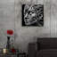 Art mural en verre Techno Face 5 'par KIR.DART-178589609