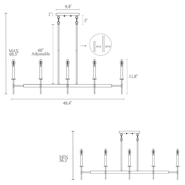 Dimensions du produit