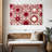 Red Hexagon Patterns-107980392
