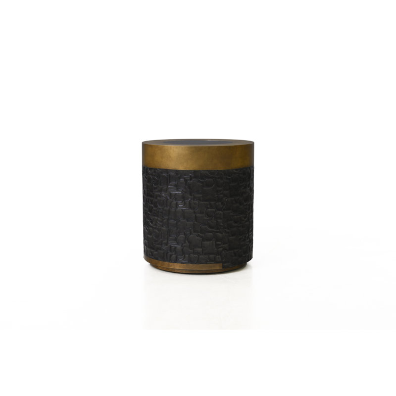 Alma Glass End Table