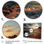 «Golden Sands A Mesmerisant», ensemble de reproductions d'art mural-472400330
