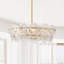 Lustre tambour en métal et verre à 6 lumières Harlune-1177710863