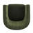 Marlo 360° Rotation Contemporary Velvet Upholstered Swivel Barrel Chair with Wooden Ring Base-1680661098