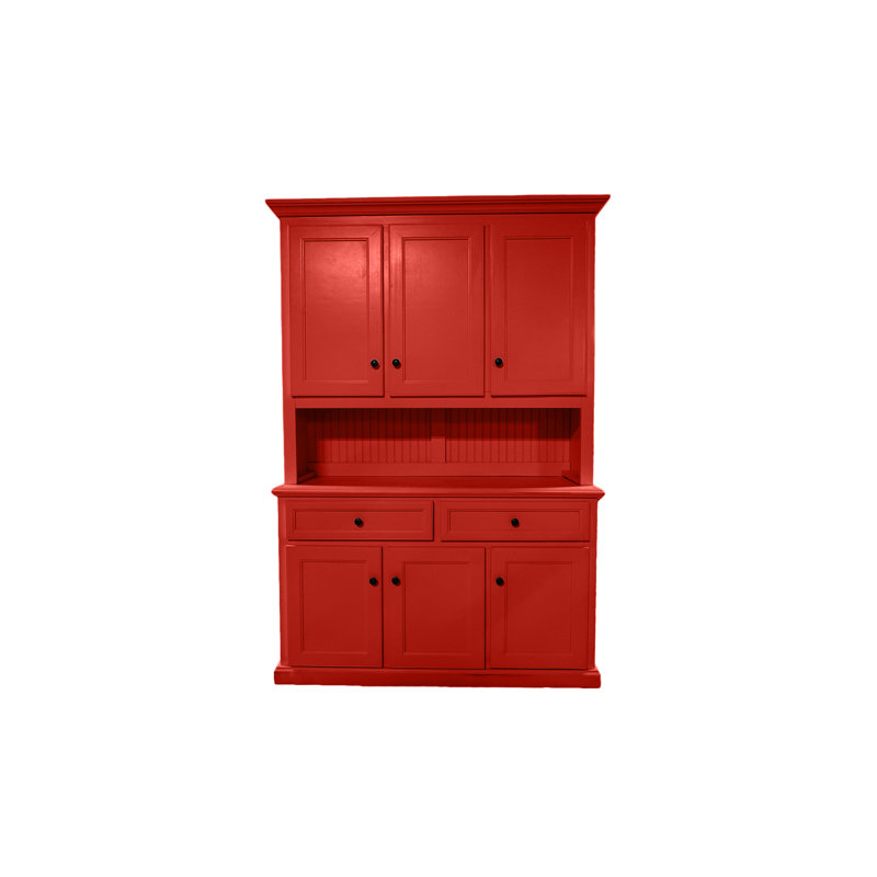 Bahut et buffet moderne, Rouge de Falun