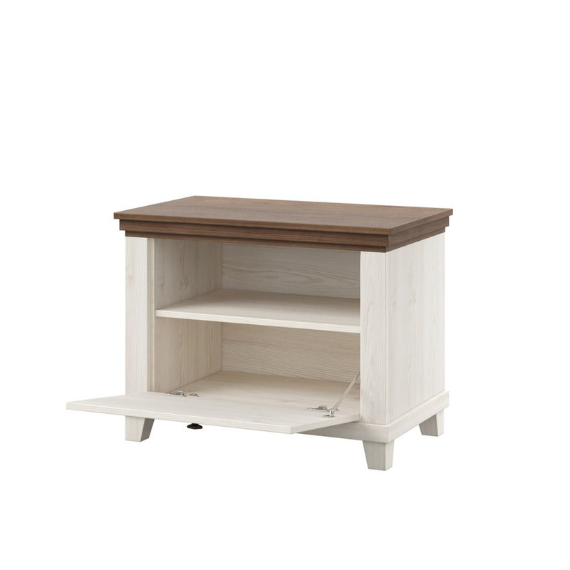 Abbilyn Shoe Storage Cabinet, Ash