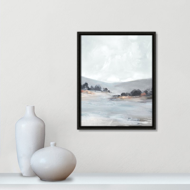 «Rolling Green Valleyys - Portrait Version Print» par Luna Mavis, Espresso, H 15,5 po x l 12,5 po