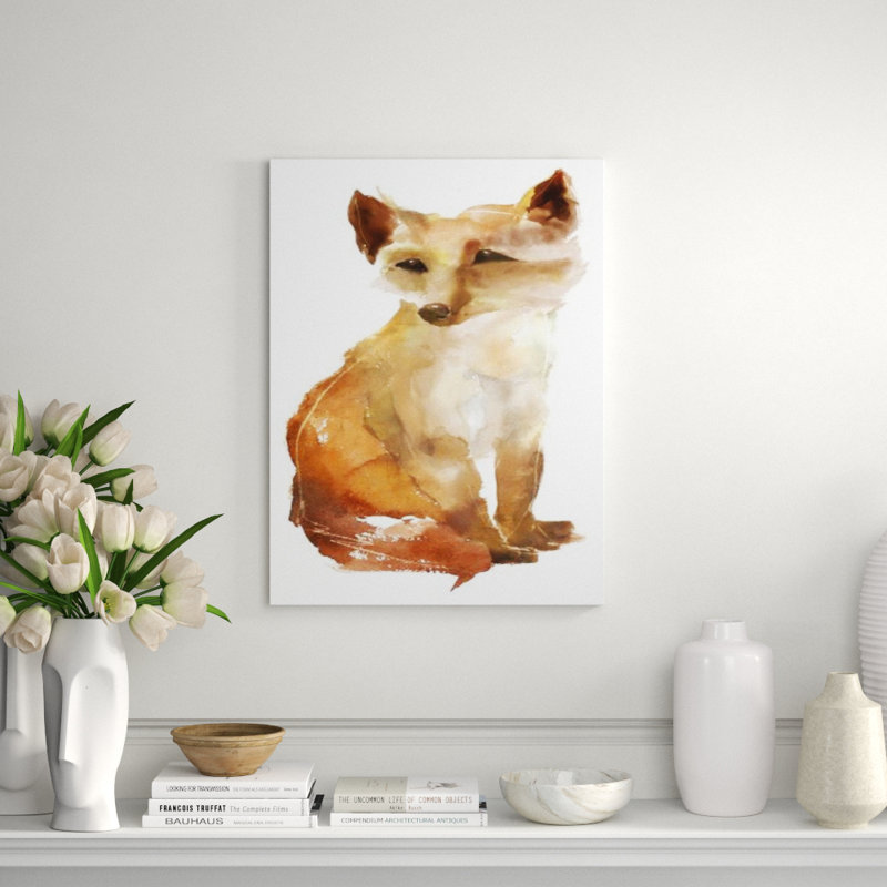 Woodland Critter IV Print by Fern Cassidy, Matte, 72" H x 54" W x 1.5" D