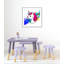 Art sur toile licorne arc-en-ciel-47848626-47848641
