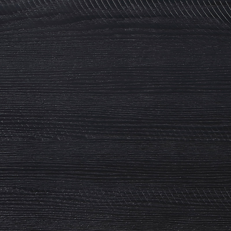 Banc de salle à manger à tréteaux en bois noir Yesler
