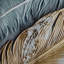 Plumes dorées dorées V - Rideau moderne - Velours obscurcissant - 1 panneau-107831477