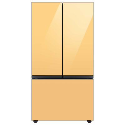 Bespoke 30 cu. ft. 3-door Refrigerator with Beverage Center and Custom Panels Included
