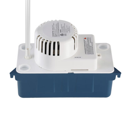 Condensate Pump, 1/33 HP, 100 GPH, 22 ft Lift, 115V Automatic Condensation Removal Pump with Safety Switch & 20 ft Tubing, for Air Conditioner, Dehumidifier, HVAC, Furnace, Ice Maker Water Drain