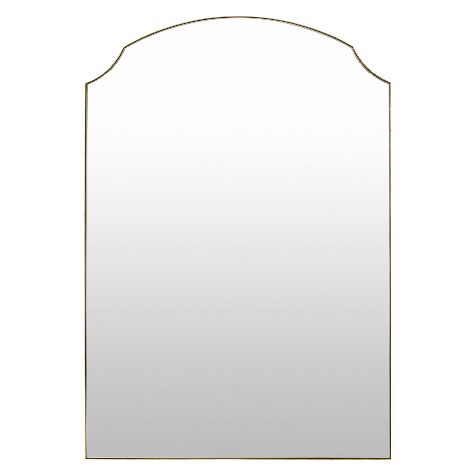 Galey Alix x Livabliss Landon Mirror, Gold, 35"  x 24"