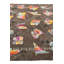 Tapis brun foncé Jordan