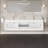 Lumina 84 In.  Wall Mount Double Sink Bath Vanity With Acrylic Top And Integrated Sinks-419114183
