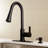 Kingston Brass Continental Single-Handle Pull-Down Kitchen Faucet-21066707