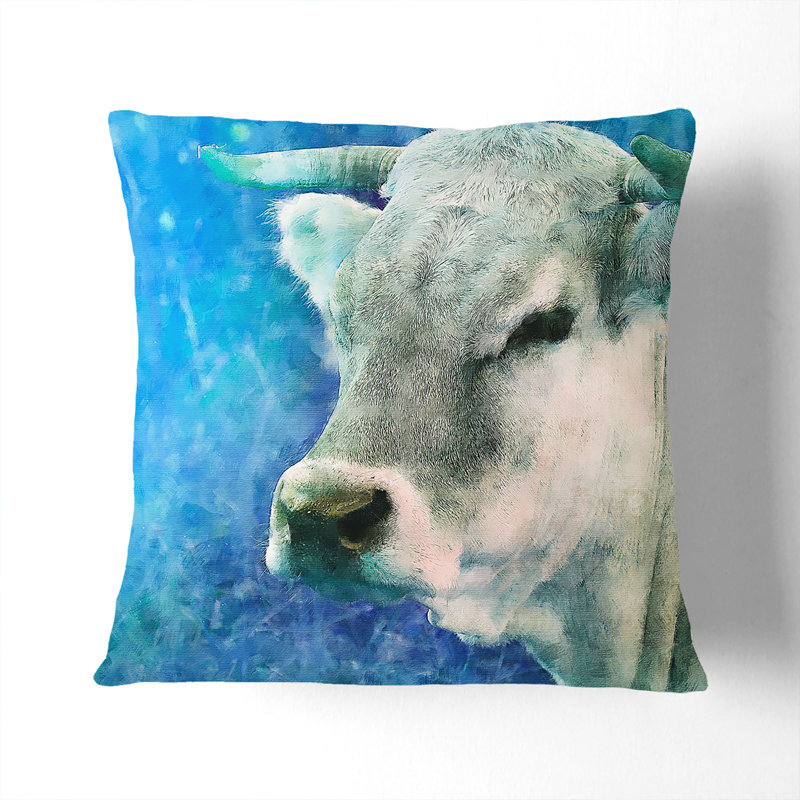 Square Throw Cushion, 40cm H x 40cm W x 15cm D