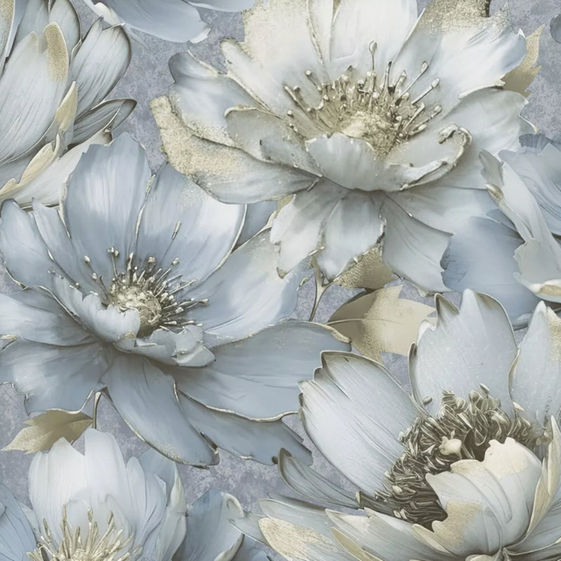 SOPHIE LAURENCE Blue Modern Paste The Wall Wallpaper 224504