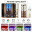 Wine Bottle & Glass Rack Black,Brown