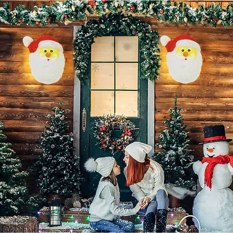Présentoir lumineux Santa Porch