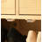 Refreshing solid oak shoe cabinet