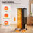 Electactic Oil Filled Radiator Heater, Overheat And Tip-Over Protection, Built-In Cord Storage, Quiet Convection Heating For Office, Bedroom, Home-117060378