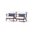 Minhaj Eucalyptus Outdoor Lounge Chair-1643812418