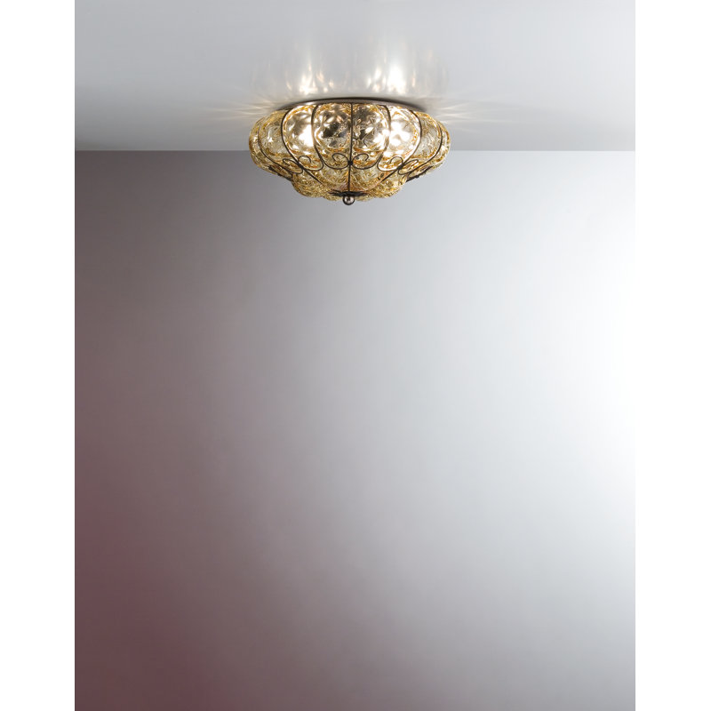 Glass Flush Mount