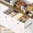 Large Capacity Push-Pull Trash Can Cabinet With Microwave Shelf,Free Standing Kitchen Storage Cabinet-116786938