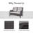 Bonia 51.18'' Wide Straight Loveseat with Cushions-121087633-121087631