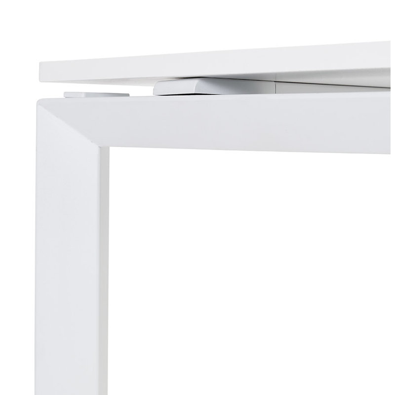 Jemarcus Writing Desk, White, 74.8cm H x 160cm W x 80cm D