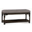 Summer Retreat Wicker Shelf Storage Bench-71425199-86505837