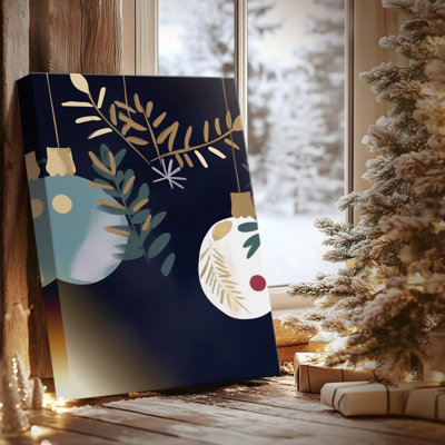 Chalk Carol - Toile tendue avec châssis de qualité supérieure