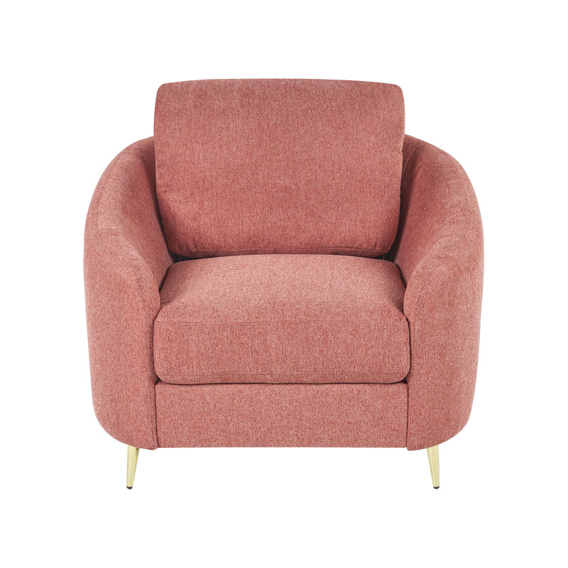 Hooven Upholstered Armchair, Pink
