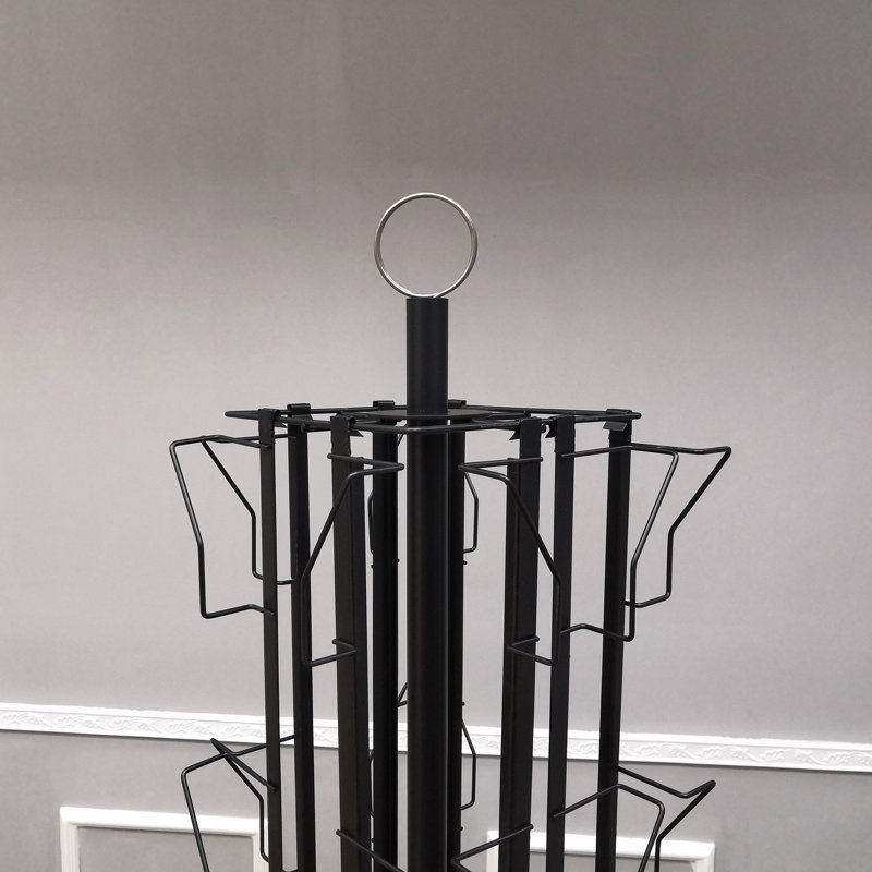 FixtureDisplays 73.89'' H Rotating Pamplet Rack