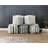 Square Pouf Multi