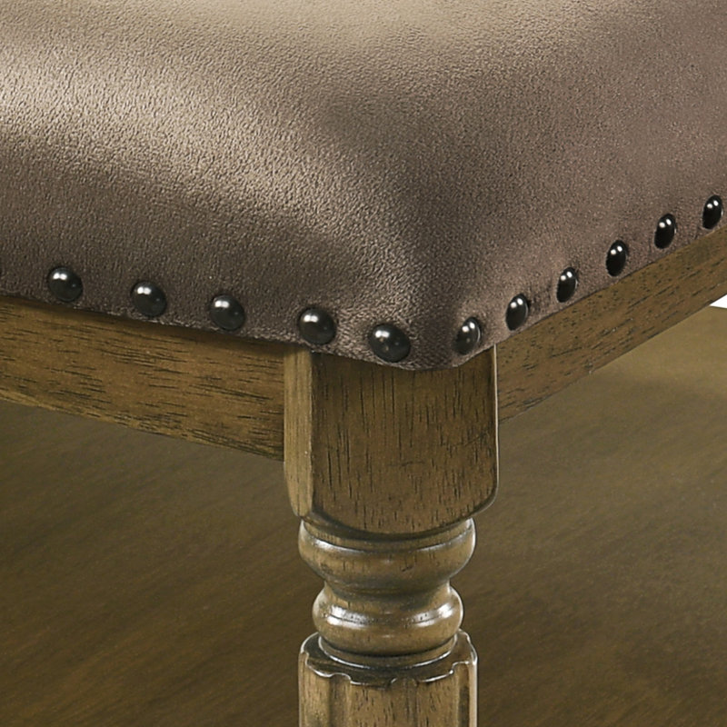 Locke Nailhead Trim Tufted Upholstered Coffee Table