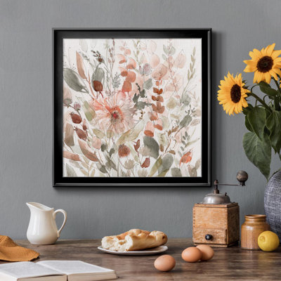 " Wild Blush Garden " Painting Print