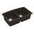 Karran Quartz 32-1/2'' X 19-1/2'' Double Bowl 50/50 Undermount Kitchen Sink Kit-50597901