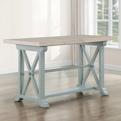 Inetta Extendable Wood Counter Table