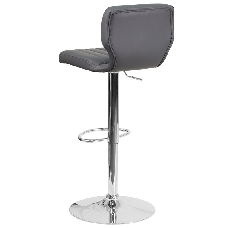 Tabouret de bar Norrell, Gris